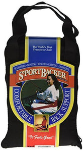 Nada Chair SportBacker backpad six-inch supports the lower back for better posture.