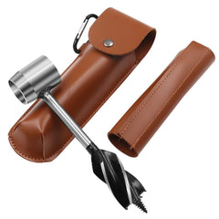 Naiveferry Bushcraft Hand Auger Wrench with a comfortable ergonomic handle for outdoor use.