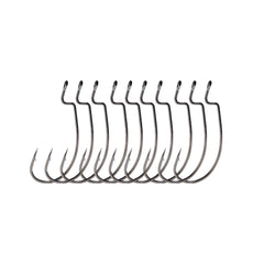 Nako Power offset worm hook 9203 ready for Texas rig finesse