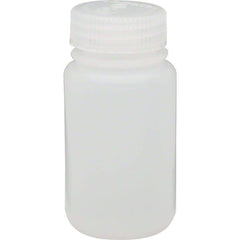 Nalgene HDPE wide-mouth 2oz container for powders and solids in camping kits.