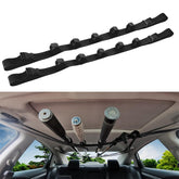 Nansitor car fishing rod holder mounted on vehicle roof rail