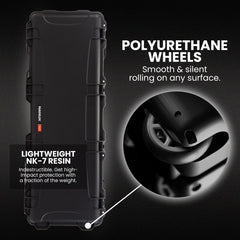 NANUK 990 black waterproof shell protects gear in harsh conditions