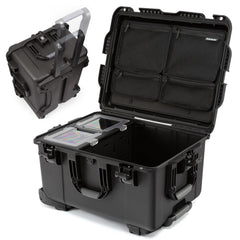NANUK Trail 80 exterior black storage case with lid closed