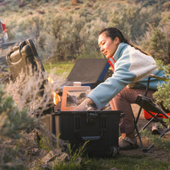 Wheeled NANUK Trail 80 with two-level retractable handle