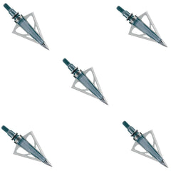New Archery Products Thunderhead 100 broadhead pack front view shows fixed-blade reliability for fast bows.