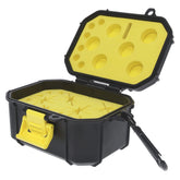 Exterior view of NAP Broadhead Case with carabiner