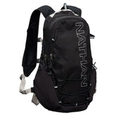 Nathan Crossover 15L hydration pack front view for on-the-go hydration and quick access.