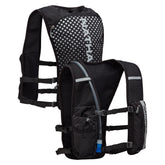 Nathan Hypernight front pockets for quick access on the trail.