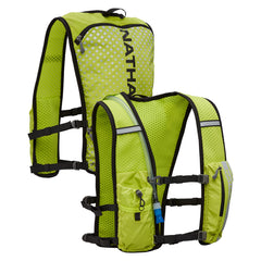 Nathan Hypernight QuickStart 4L pack front pockets for quick access on hikes.