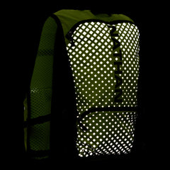 Nathan Hypernight QuickStart 4L pack reflective details boost night visibility.