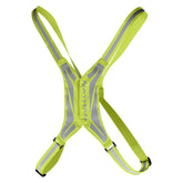 Nathan Hypernight Reflective Vest Lite front view for high-visibility dawn runs.