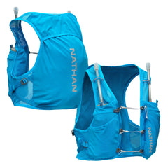 Nathan Pinnacle Breeze front view shows lightweight fit for long runs