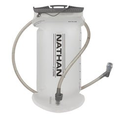 Nathan Replacement Bladder 2L with leak-proof cap for reliable hydration on runs.