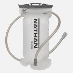 Nathan TrailMix bottle pockets demonstrate secure 22 oz hydration while running