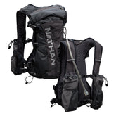 Nathan TrailMix women's vest front view highlights quick-access storage for essentials