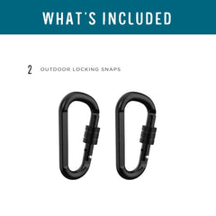 National Hardware N900-014 two spring snaps included for versatile attachment options.