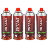 National Standard 4-pack butane canisters for portable stoves