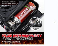 Porcelain-coated grate on National Standard stove for effortless cleaning.