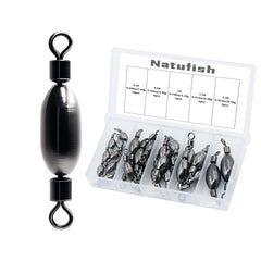 Natufish brass swivel fishing weights
