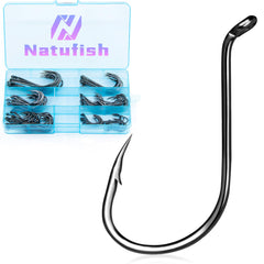 Natufish Octopus Hooks 120-Piece Saltwater Set packaging