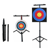 NATUMER archery target stand with three legs for stable backyard practice