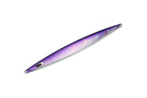 Nature Land Candles Wiggle Rider WR1300-08K in purple water glow, ideal for bass jig fishing.