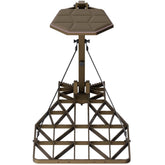 NatureBlend hang-on tree stand cast aluminum frame for portable deer-hunting setup.