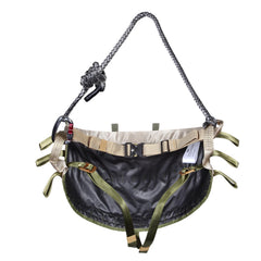 NatureBlend tree saddle strap system highlights adjustable fit and setup.