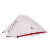 Naturehike Cloud-Up 2P tent assembled for fast freestanding setup