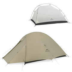 Naturehike Cloud Up Pro front-door view showing roomy interior for two.