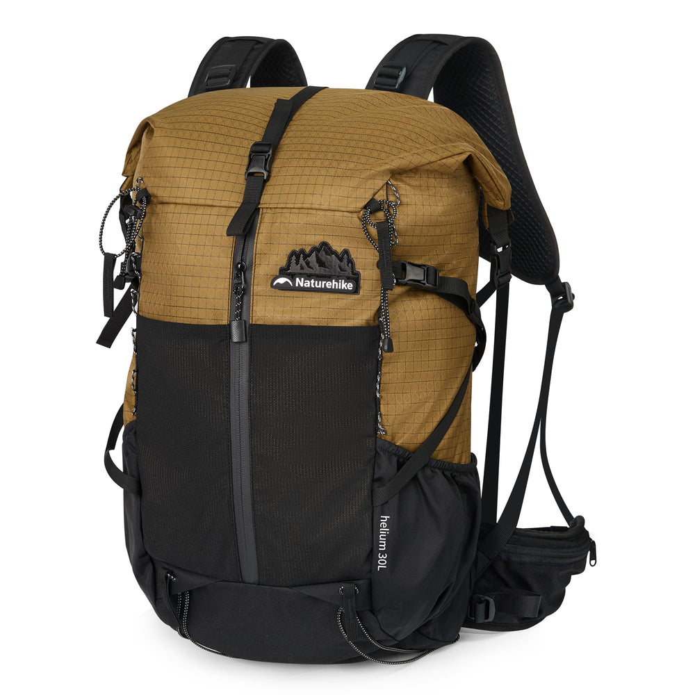 Naturehike hiking backpack main compartment keeps items organized for day trips.