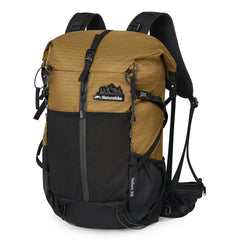 Naturehike hiking backpack main compartment keeps items organized for day trips.
