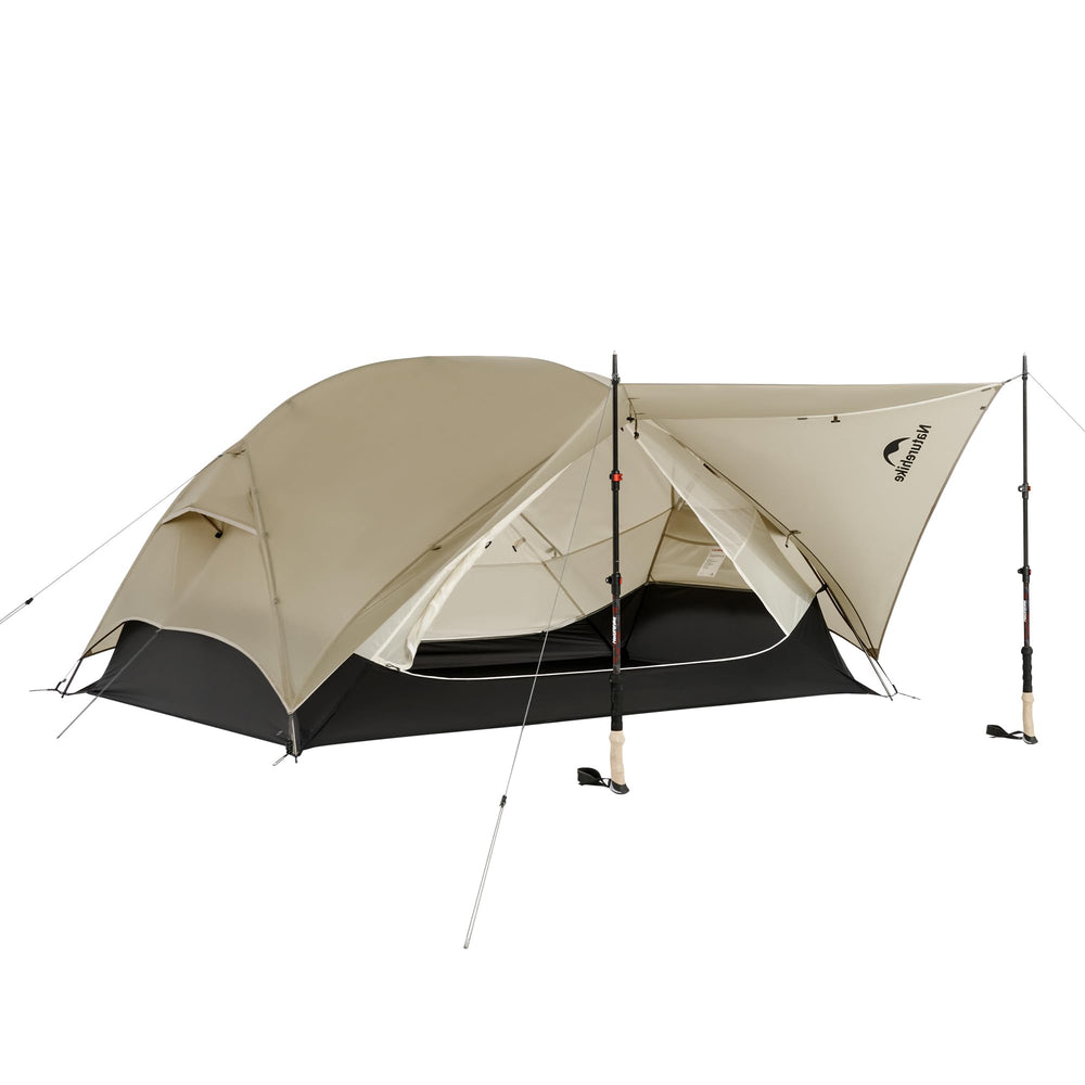 Naturehike Mongar UL overall tent shows a compact shelter ideal for backcountry trips.