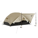 Naturehike Mongar UL overall tent shows a compact shelter ideal for backcountry trips.