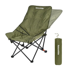 Naturehike Seastar chair seat-front offers roomy 27.6-inch width for comfortable lounging.