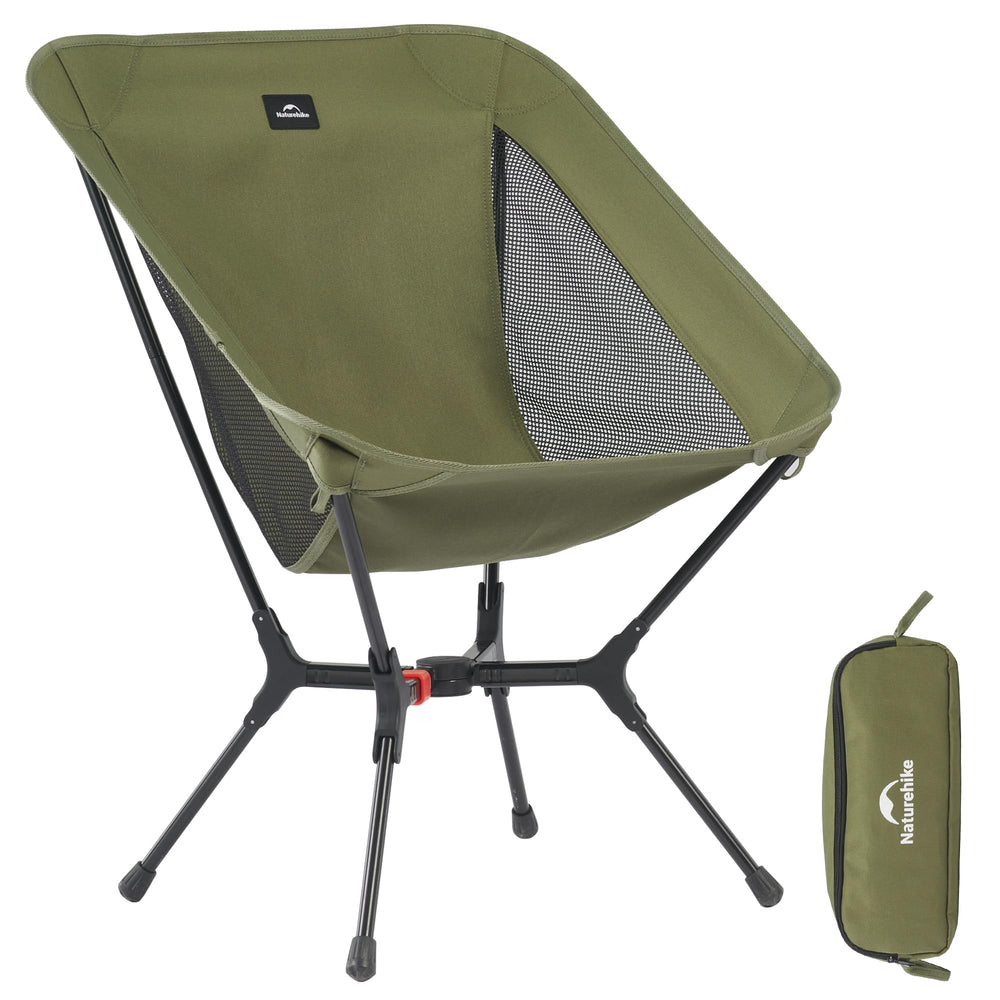 Naturehike YL01 1-second setup frame enables fast, tool-free assembly.