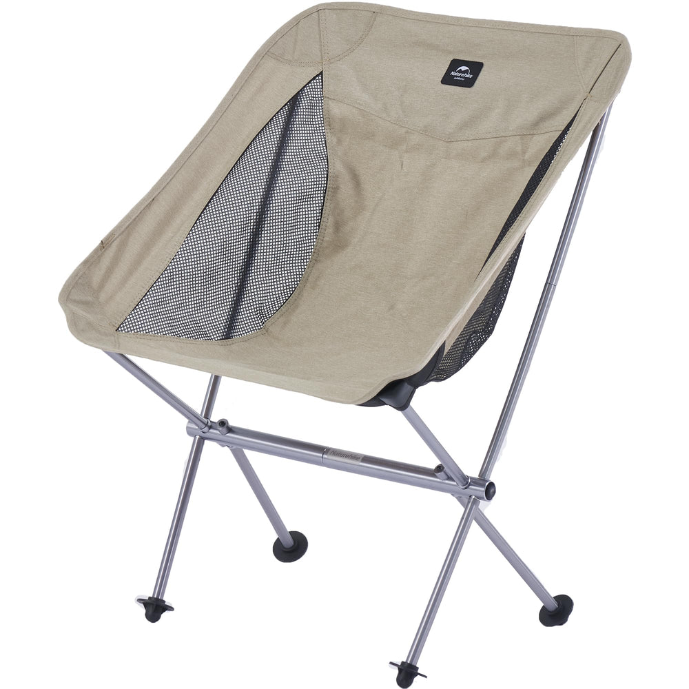 Naturehike YL05 camping chair folded in its bag for easy transport.