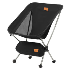 Naturehike YL08 chair setup in 15 seconds on a trail for quick rest.