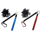 Nawaish Wacky Tool in blue speeds Wacky Ring setup on soft baits.