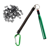 Nawaish Wacky Tool ready for quick rigging on Senko baits