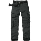 Nayjury women's cargo pants elastic waistband front view showing everyday comfort