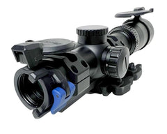 Weaver/Picatinny mount on NcSTAR AQPFLSG for secure rail attachment
