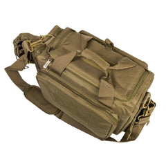 NcSTAR competition range bag side beverage pocket keeps drinks within reach