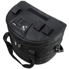 NcSTAR helmet bag interior mesh pocket stores small items and filters.