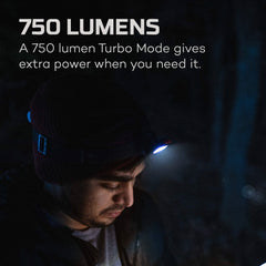 NEBO Einstein red-light mode preserves night vision for stealth camping.