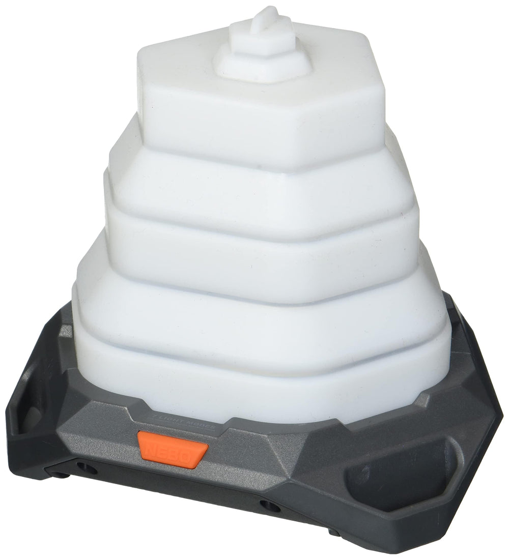NEBO Galileo Air 1000 collapsible lantern, travel-ready and easy to pack.