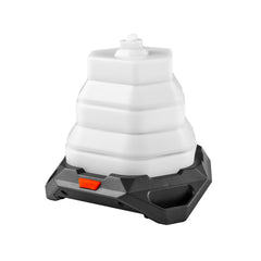 NEBO Galileo Air collapsible lantern enables portable camping setup.