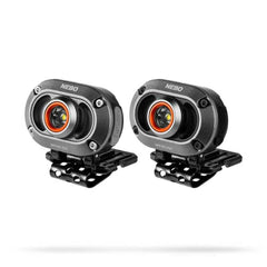 NEBO MYCRO 250 headlamp front view delivering bright compact light for outdoor tasks