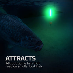 Close-up of Submerser 500 COB LED design for night fishing