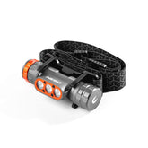NEBO Transcend 1500 headlamp with bright trail illumination